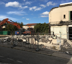 Démol commissariat St Chamond