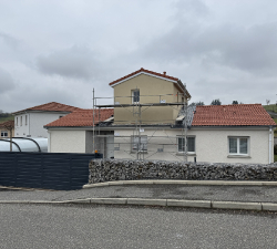 Surélévation d'une villa 